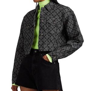 BARNEYS NEW YORK Ksubi Jett Jacket Black Monogram